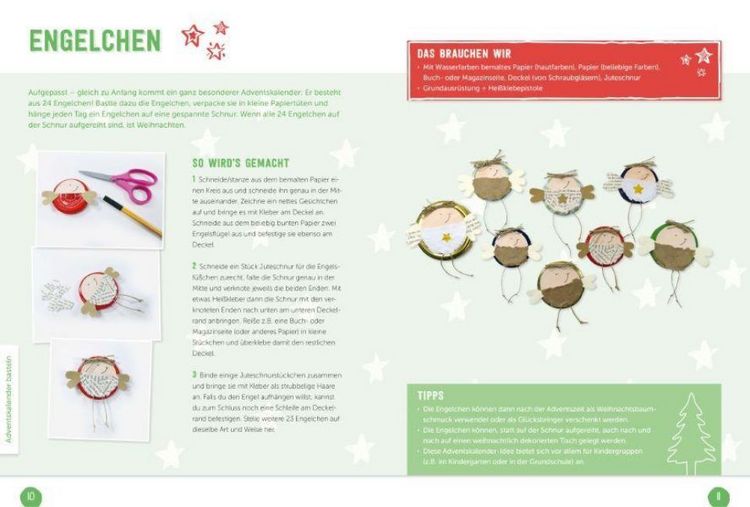 Produktbild: Bunte Weihnachtsbastelei