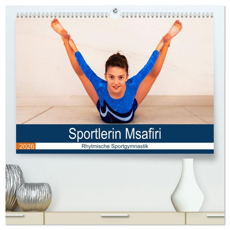Produktbild: Rhythmische Sportgymnastik (hochwertiger Premium Wandkalender 2026 DIN A2 quer), Kunstdruck in Hochglanz