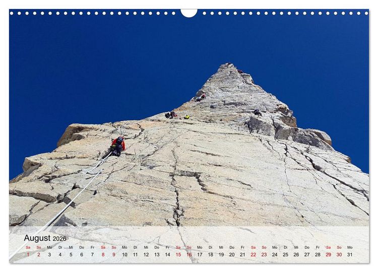 Produktbild: Gipfelabenteuer - wenn der Berg ruft (Wandkalender 2026 DIN A3 quer), CALVENDO Monatskalender