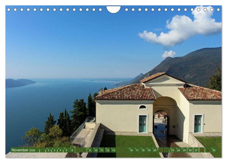 Produktbild: Gardasee bei Limone (Wandkalender 2026 DIN A4 quer), CALVENDO Monatskalender