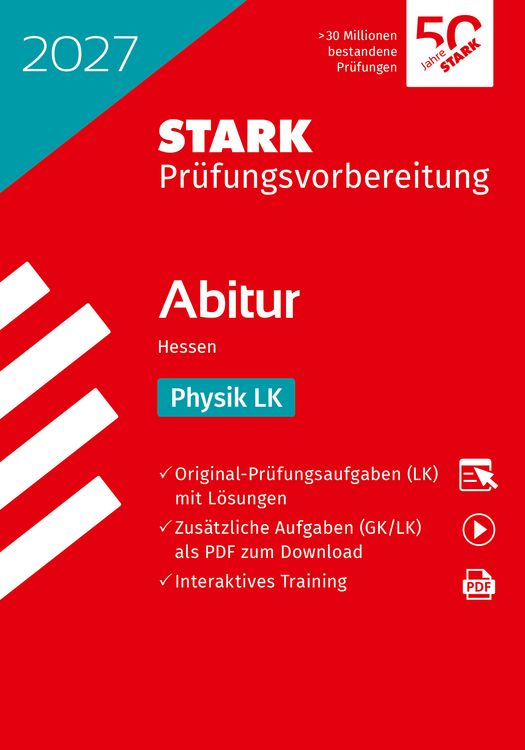 Produktbild: STARK Physik LK - Abitur 2027 Hessen - Pr&uuml;fungsvorbereitung