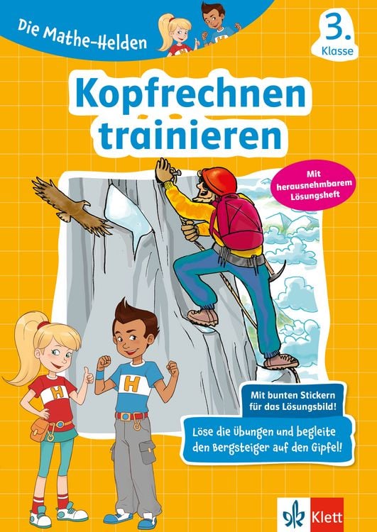Produktbild: Klett Die Mathe-Helden: Kopfrechnen trainieren 3. Klasse