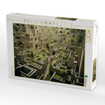 Produktbild: CALVENDO Puzzle Das Labyrinth der Illusionen | 1000 Teile Lege-Gr&ouml;&szlig;e 64x48cm Foto-Puzzle f&uuml;r gl&uuml;ckliche Stunden