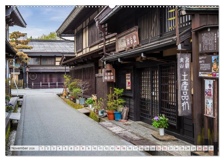 Produktbild: JAPAN Journey through time and beauty (Wall Calendar 2026 DIN A2 landscape), CALVENDO 12 Month Wall Calendar