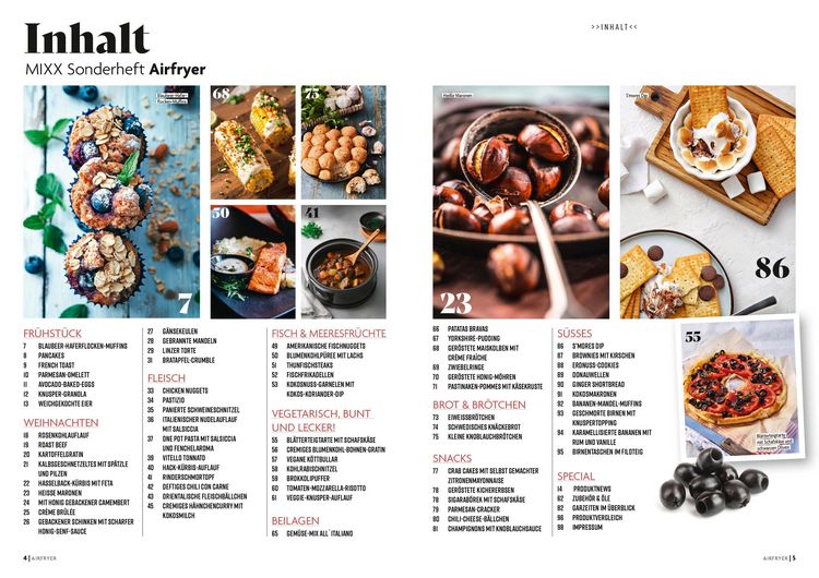 Produktbild: MIXX Airfryer-Spezial: &Uuml;ber 70 Rezepte f&uuml;r die Hei&szlig;luftfritteuse Heft 03/2025