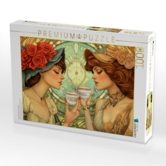 Produktbild: CALVENDO Puzzle Die Epoche des Jugendstils | 1000 Teile Lege-Gr&ouml;&szlig;e 64x48cm Foto-Puzzle f&uuml;r gl&uuml;ckliche Stunden