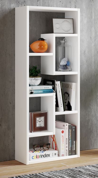 Produktbild: Holz Stand Regal Raumteiler B&uuml;cher Standregal Vilo