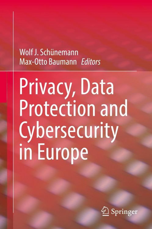 Produktbild: Privacy, Data Protection and Cybersecurity in Europe