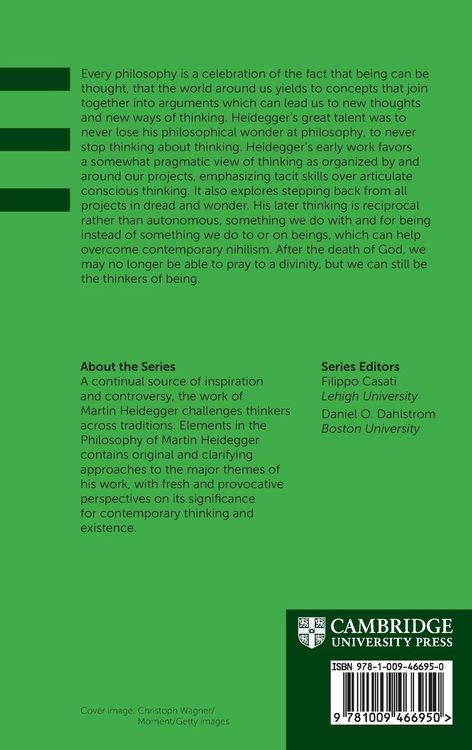 Produktbild: Heidegger on Thinking