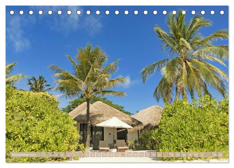 Produktbild: Reif f&uuml;r die Insel: Fernweh & Traumziele (Tischkalender 2027 DIN A5 quer), CALVENDO Monatskalender