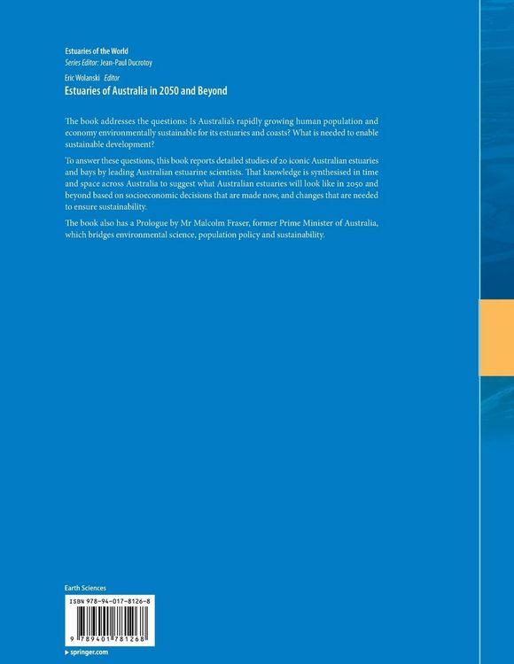 Produktbild: Estuaries of Australia in 2050 and beyond