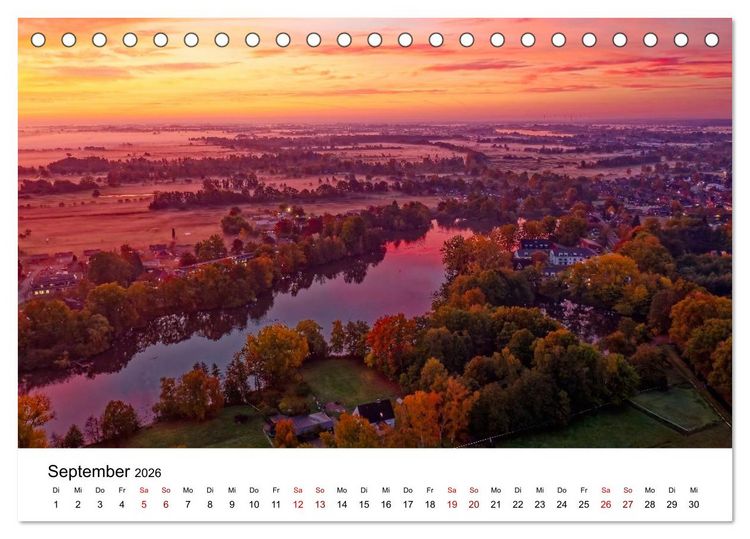 Produktbild: Hamburger Ansichten (Tischkalender 2026 DIN A5 quer), CALVENDO Monatskalender