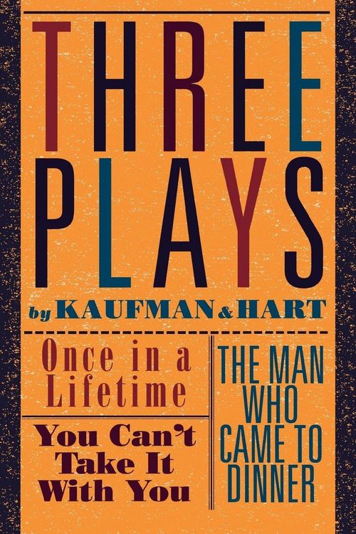 Produktbild: Three Plays by Kaufman and Hart