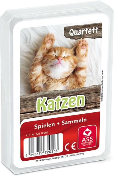 Ass Altenburger 3er-Set Quartettspiele – Top Ass Pferde, Hunde & Katzen, Kartenspaß Für Die Ganze Familie, Kurzweilig & Lehrreich, Ab 6 Jahren Ass Altenburger 3er-Set Quartettspiele – Top Ass Pferde, Hunde & Katzen, Kartenspaß Für Die Ganze Familie, Kurzweilig & Lehrreich, Ab 6 Jahren