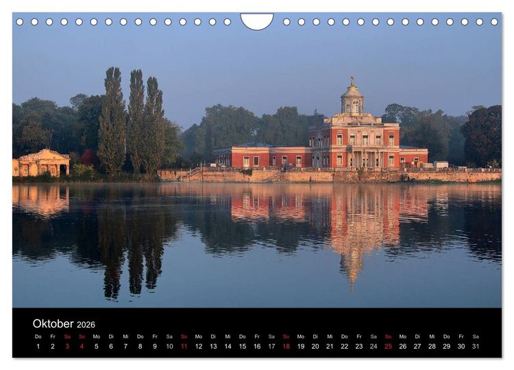 Produktbild: Potsdam 2026 (Wandkalender 2026 DIN A4 quer), CALVENDO Monatskalender