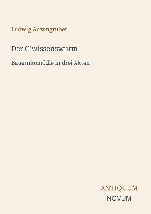 Produktbild: Der G'wissenswurm