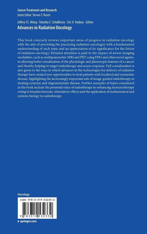 Produktbild: Advances in Radiation Oncology