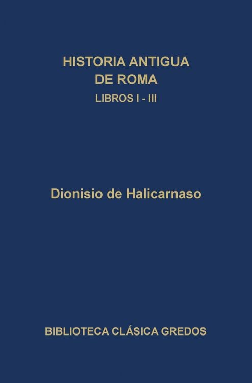 Produktbild: Historia antigua de Roma. Libros I-III