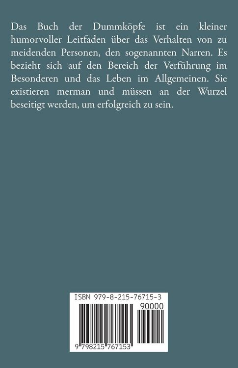 Produktbild: Das Buch der Dummk&ouml;pfe