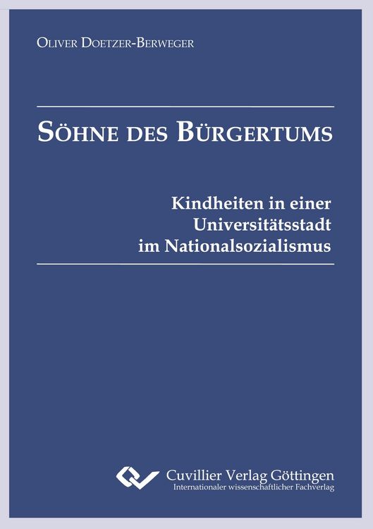 Produktbild: S&ouml;hne des B&uuml;rgertums