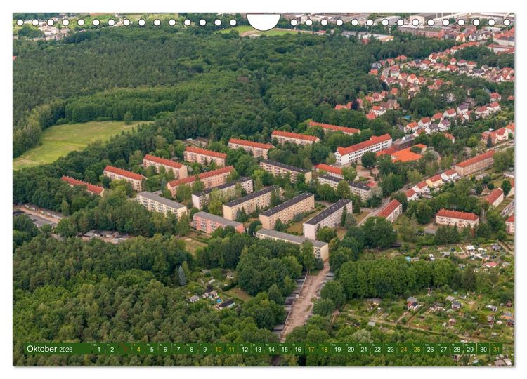 Produktbild: Eberswalde in Luftbildern (Wandkalender 2026 DIN A4 quer), CALVENDO Monatskalender