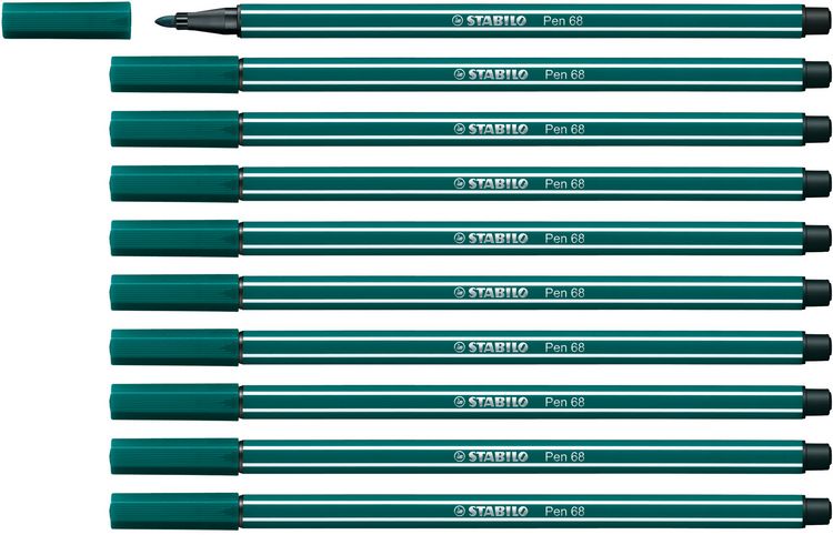 Produktbild: STABILO Filzstift Pen 68 blaugr&uuml;n