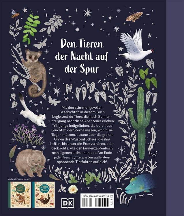 Produktbild: Tiergeschichten zum Tr&auml;umen. Zauber der Nacht