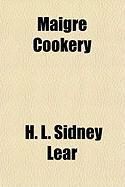 Produktbild: Maigre Cookery