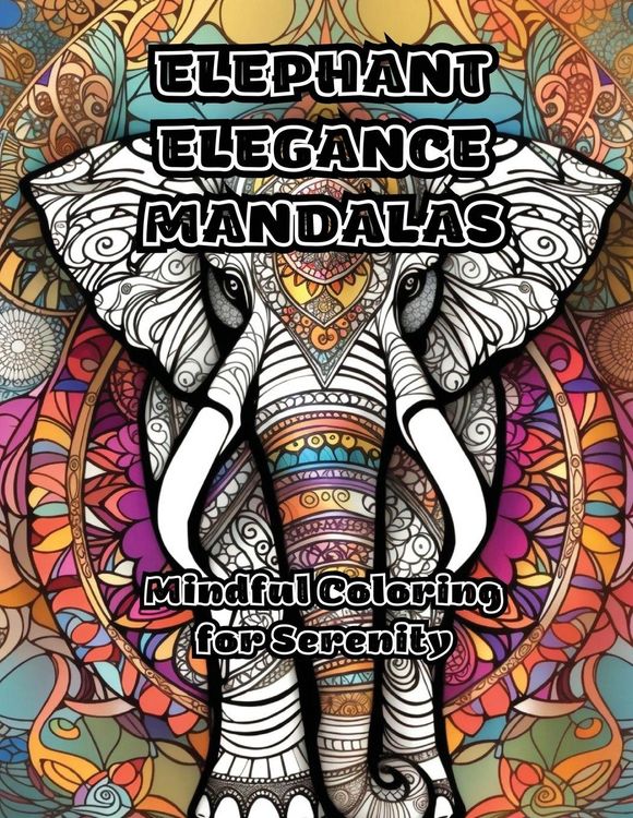 Produktbild: Elephant Elegance Mandalas