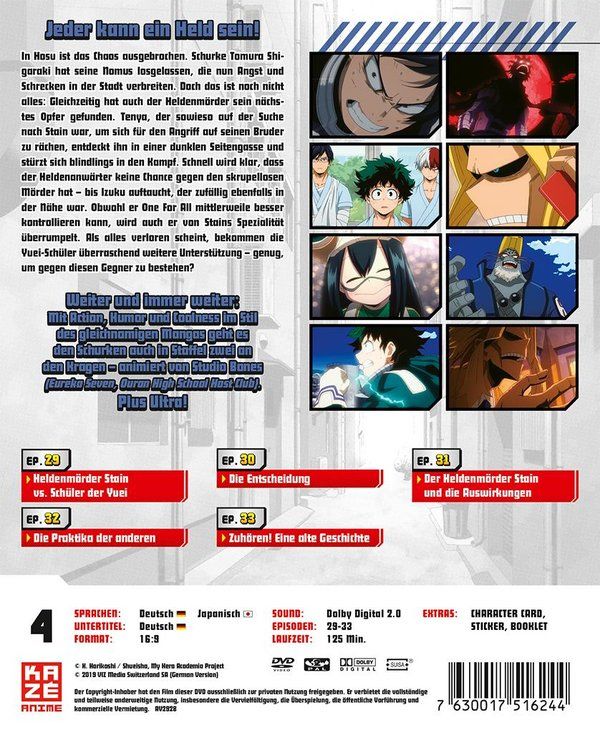 Produktbild: My Hero Academia - 2. Staffel - DVD 4