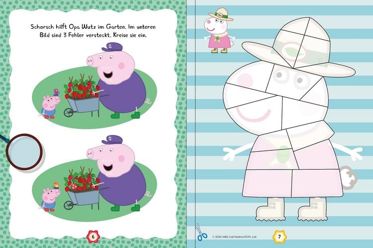 Produktbild: Peppa Pig Meine Sticker-Bilder. Puzzeln mit Stickern