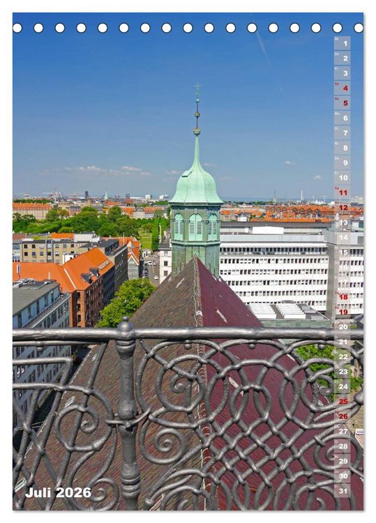 Produktbild: Kopenhagen. Skandinavische Sch&ouml;ne (Tischkalender 2026 DIN A5 hoch), CALVENDO Monatskalender