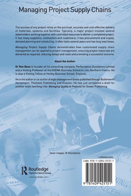 Produktbild: Managing Project Supply Chains