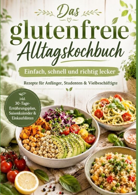 Produktbild: Das glutenfreie Alltagskochbuch: Einfach, schnell und richtig lecker
