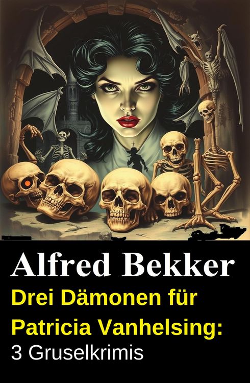 Produktbild: Drei D&auml;monen f&uuml;r Patricia Vanhelsing: 3 Gruselkrimis