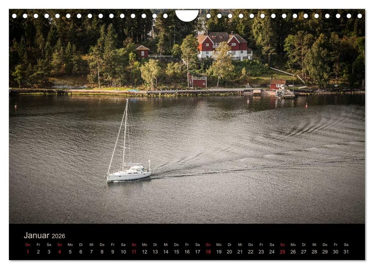 Produktbild: Schweden Sch&auml;rengarten (Wandkalender 2026 DIN A4 quer), CALVENDO Monatskalender