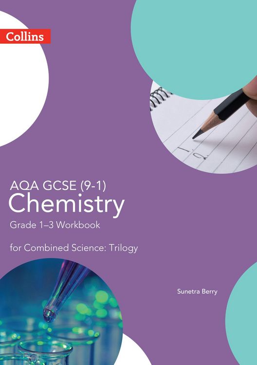 Produktbild: AQA GCSE 9-1 Chemistry for Combined Science Grade 1-3 Workbook