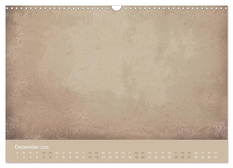 Produktbild: Vintage DIY Bastel-Kalender (Wandkalender 2026 DIN A3 quer), CALVENDO Monatskalender