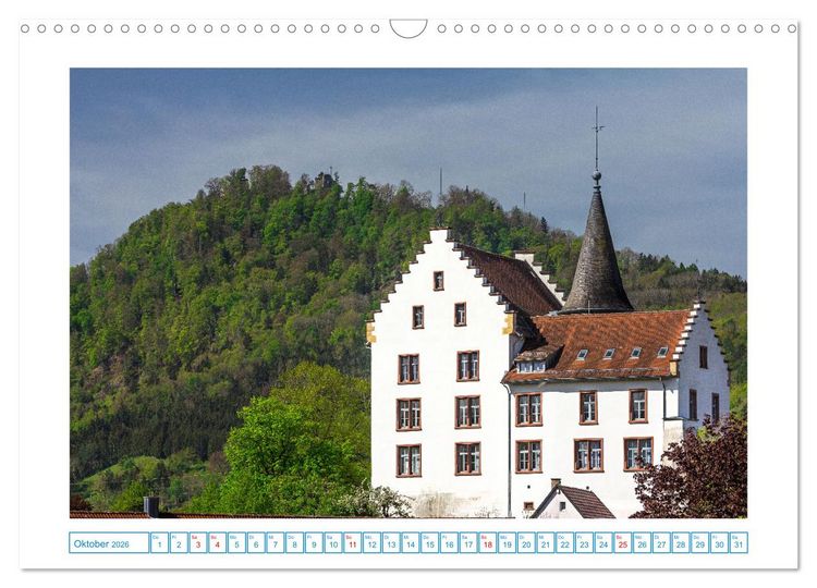 Produktbild: Engen - Malerische Kleinstadt im Hegau (Wandkalender 2026 DIN A3 quer), CALVENDO Monatskalender