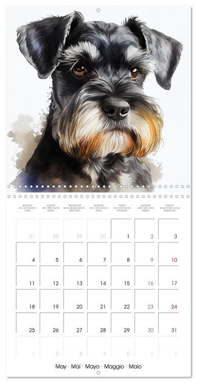Produktbild: Artistic Dog Breeds (Wall Calendar 2026 12 &times; 12 Inch) CALVENDO 12 Month Wall Calendar