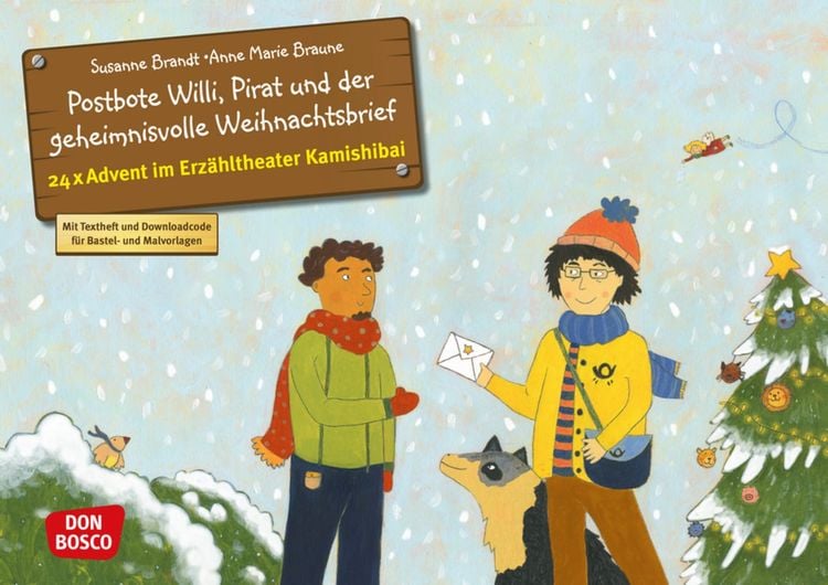 Produktbild: Postbote Willi, Pirat und der geheimnisvolle Weihnachtsbrief. Adventskalender.