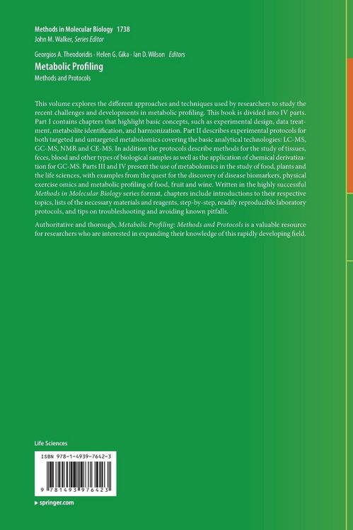 Produktbild: Metabolic Profiling
