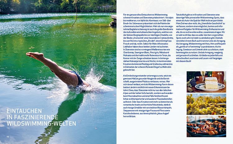 Produktbild: Wild Swimming Kroatien und Slowenien