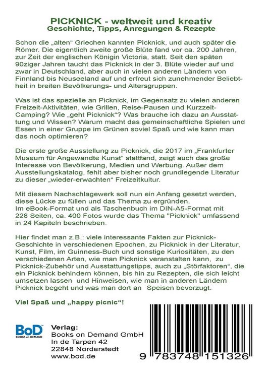 Produktbild: PICKNICK - weltweit und kreativ