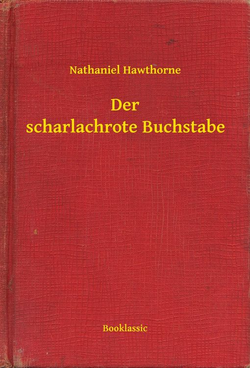 Produktbild: Der scharlachrote Buchstabe