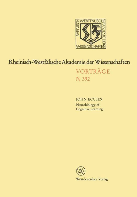 Produktbild: Neurobiology of Cognitive Learning