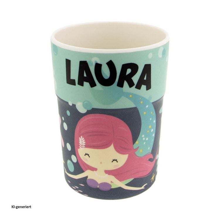 Produktbild: HTI-Living Kinderbecher Namensbecher Laura Kinderbecher Namensbecher Laura