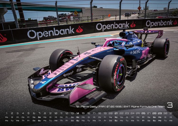 Produktbild: Formel 1 - Grand Prix - 2027 - F1 Kalender DIN A2