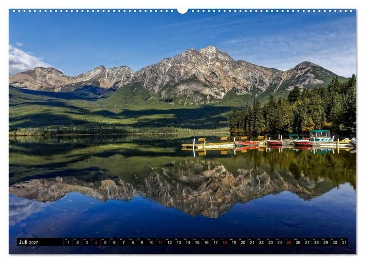 Produktbild: West-Kanada (hochwertiger Premium Wandkalender 2027 DIN A2 quer), Kunstdruck in Hochglanz