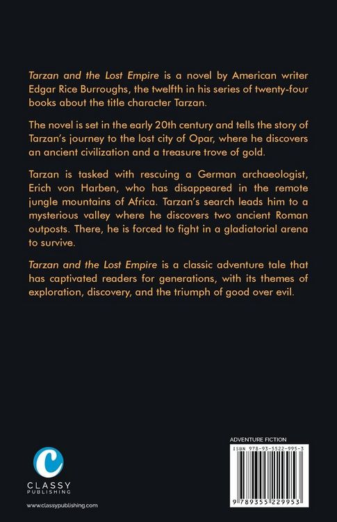 Produktbild: Tarzan and the Lost Empire